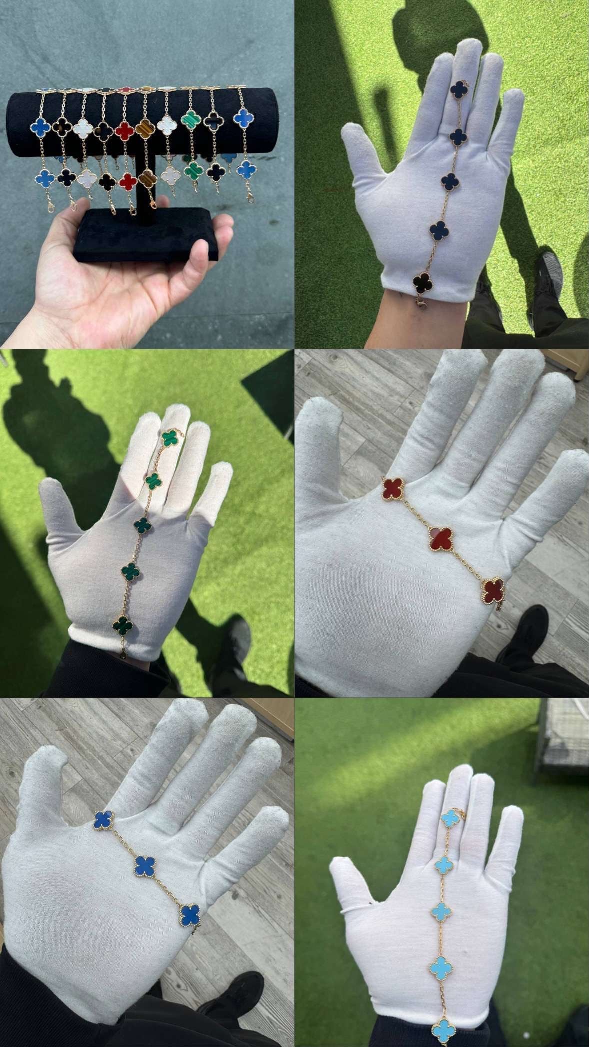 18ct 5 Bracelet Motif